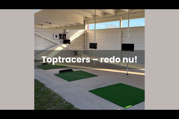 Toptracer- redo nu!