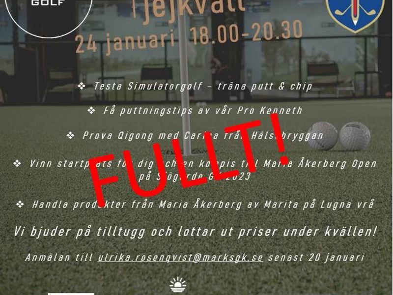 Tjejkväll på Indoor Golf Center 