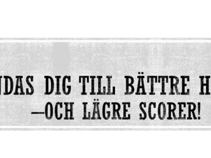 Friskvård - repris!