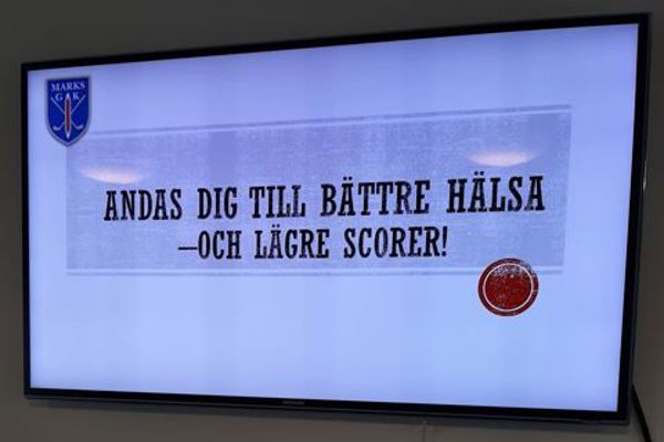 Klubben satsar på friskvård!