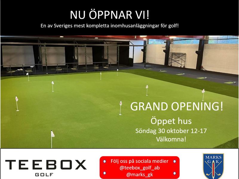 Öppet hus och jubileumskvällar!