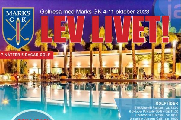 Golfresa 4-11 oktober