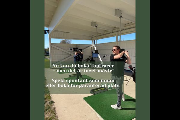 Nu har du möjlighet att boka din plats i Toptracer!