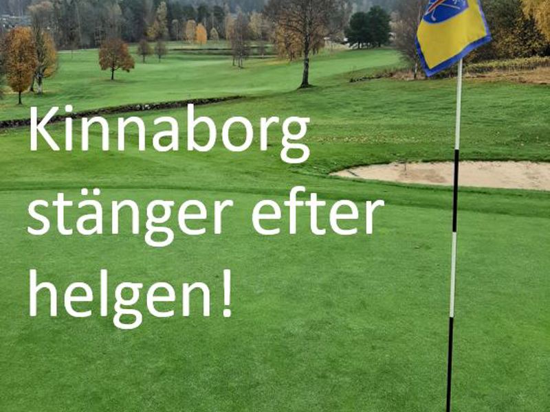 Kinnaborg stänger för säsongen!